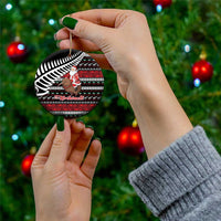 New Zealand Kiwi Santa Christmas Ceramic Ornament He Wairua Kirihimete LT9 - Polynesian Pride