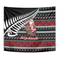 New Zealand Kiwi Santa Christmas Tapestry He Wairua Kirihimete LT9 - Polynesian Pride