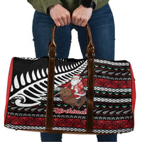 New Zealand Kiwi Santa Christmas Travel Bag He Wairua Kirihimete - Polynesian Pride