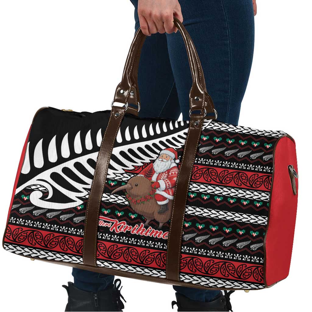 New Zealand Kiwi Santa Christmas Travel Bag He Wairua Kirihimete - Polynesian Pride