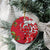 Personalised New Zealand Koru Pohutukawa Ceramic Ornament Meri Kirihimete Aroha for Christmas - Polynesian Pride