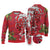 Personalised New Zealand Koru Pohutukawa Ugly Christmas Sweater Meri Kirihimete Aroha for Christmas - Polynesian Pride