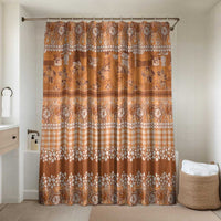 Hawaiian Hibiscus Honu Bathroom Set Gold Mele Kalikimaka Palaka Spirit - Polynesian Pride