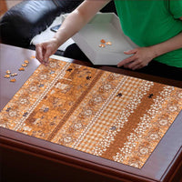 Hawaiian Hibiscus Honu Puzzle Gold Mele Kalikimaka Palaka Spirit - Polynesian Pride