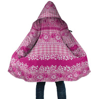 Hawaiian Hibiscus Honu Cloak Pink Mele Kalikimaka Palaka Spirit - Polynesian Pride