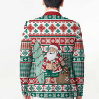 Hawaiian Funny Santa Surf Blazer Mele Kalikimaka Palaka Quilt Pattern - Polynesian Pride