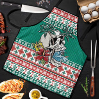 Hawaiian Skull Surfs Apron Mele Kalikimaka Palaka Quilt Pattern - Polynesian Pride