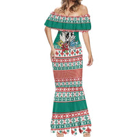 Hawaiian Skull Surfs Mermaid Dress Mele Kalikimaka Palaka Quilt Pattern - Polynesian Pride