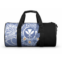 Aloha Vintage Hawaii Tribal Duffle Bag Blue Style LT9 One size Blue - Polynesian Pride