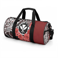 Aloha Vintage Hawaii Tribal Duffle Bag Red Style LT9 - Polynesian Pride
