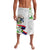 Philippines Eagle and Sampaguita Flowers Lavalava Polynesian Pattern