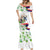 Philippines Eagle and Sampaguita Flowers Mermaid Dress Polynesian Pattern