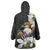 Philippines Eagle with Coat Of Arm Wearable Blanket Hoodie Simple Sampaguita Jasmine