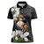 Philippines Eagle with Coat Of Arm Women Polo Shirt Simple Sampaguita Jasmine