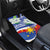 Philippines Flag Car Mats Sampaguita Jasmine with Polynesian Tribal