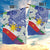 Philippines Flag Garden Flag Sampaguita Jasmine with Polynesian Tribal