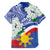 Philippines Flag Hawaiian Shirt Sampaguita Jasmine with Polynesian Tribal