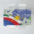 Philippines Flag Tablecloth Sampaguita Jasmine with Polynesian Tribal