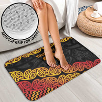 New Zealand Rugby Pacific Custom Bathroom Set Rangatira Maori Kowhaiwhai Pattern - Polynesian Pride