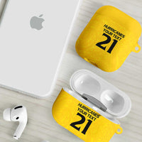 New Zealand Rugby Pacific Custom AirPods Case Hau Awhiowhio Maori Tribal Tattoo - Polynesian Pride