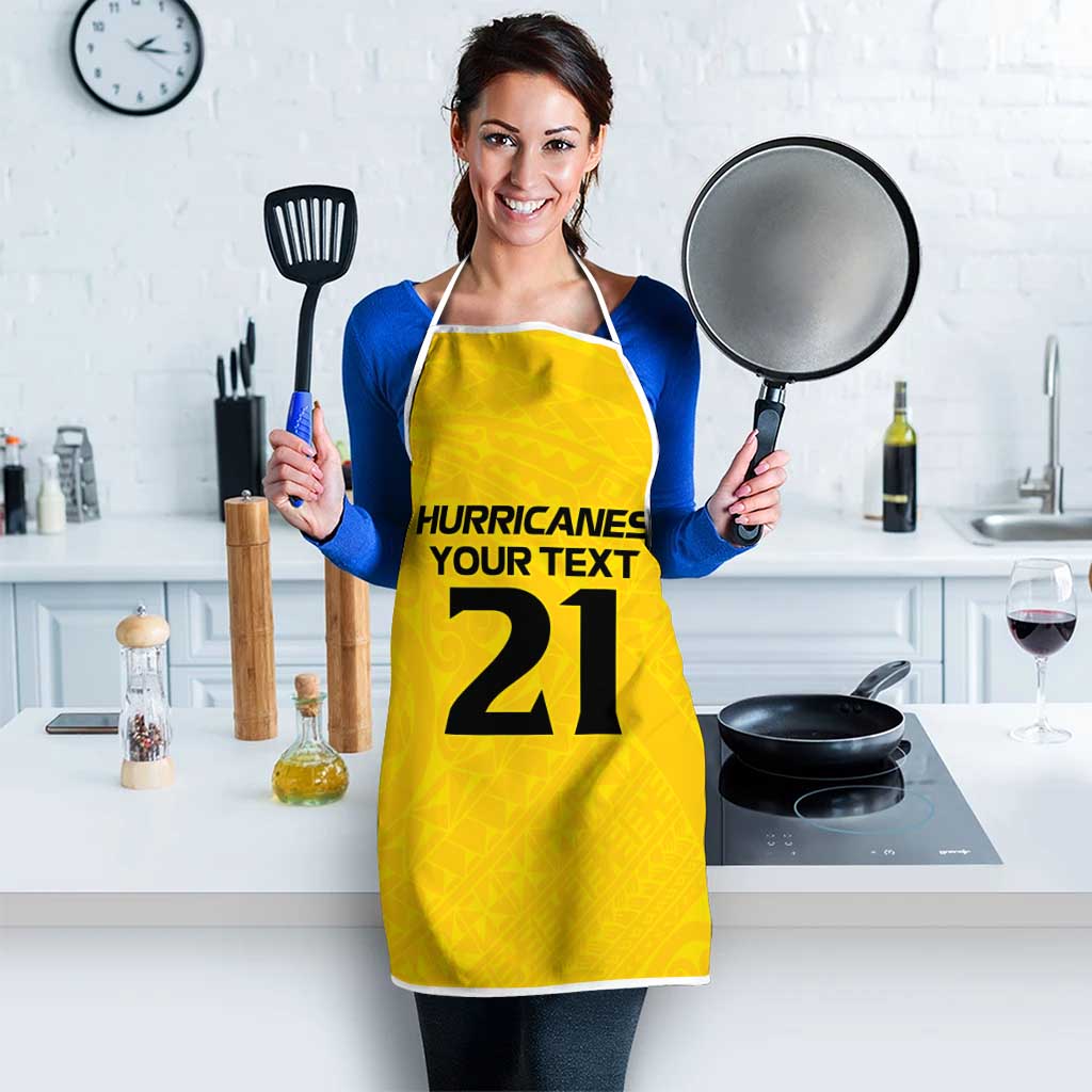 New Zealand Rugby Pacific Custom Apron Hau Awhiowhio Maori Tribal Tattoo - Polynesian Pride