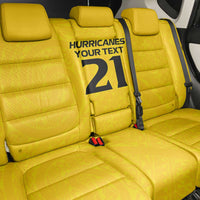 New Zealand Rugby Pacific Custom Back Car Seat Cover Hau Awhiowhio Maori Tribal Tattoo
