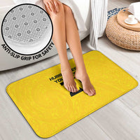 New Zealand Rugby Pacific Custom Bathroom Set Hau Awhiowhio Maori Tribal Tattoo - Polynesian Pride