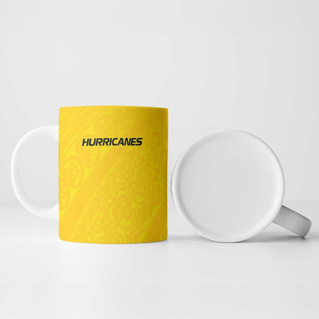 New Zealand Rugby Pacific Custom Ceramic Mug Hau Awhiowhio Maori Tribal Tattoo - Polynesian Pride