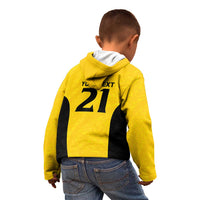 New Zealand Rugby Pacific Custom Kid Hoodie Hau Awhiowhio Maori Tribal Tattoo