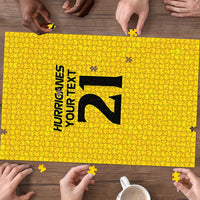 New Zealand Rugby Pacific Custom Puzzle Hau Awhiowhio Maori Tribal Tattoo - Polynesian Pride