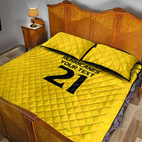 New Zealand Rugby Pacific Custom Quilt Bed Set Hau Awhiowhio Maori Tribal Tattoo