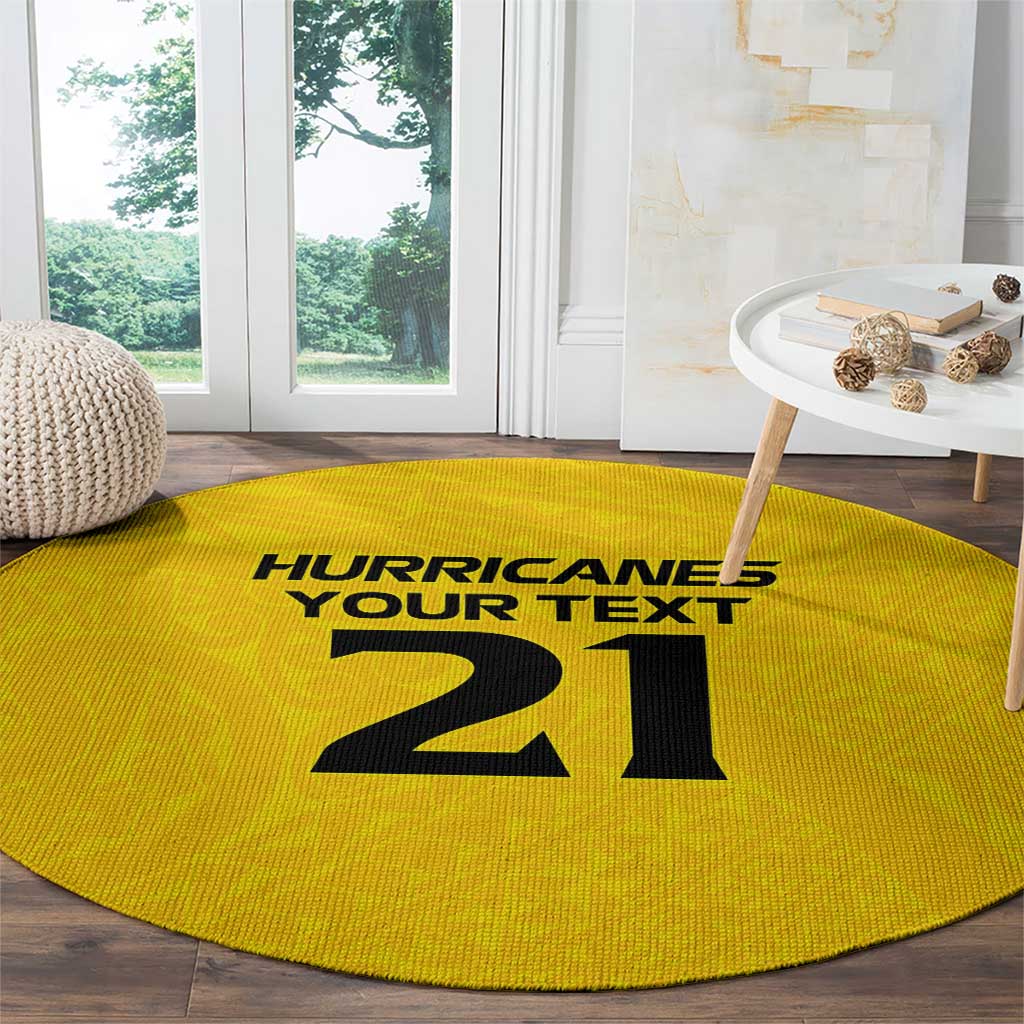 New Zealand Rugby Pacific Custom Round Carpet Hau Awhiowhio Maori Tribal Tattoo