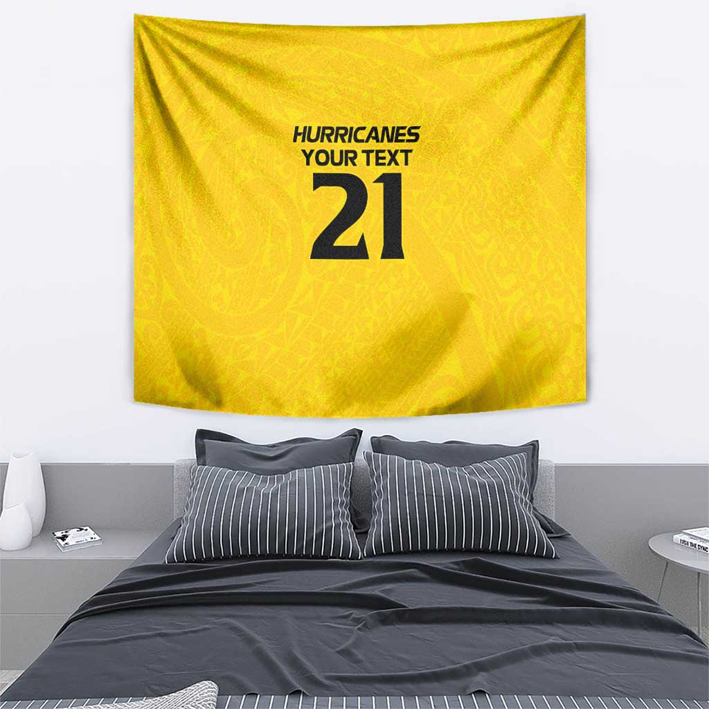 New Zealand Rugby Pacific Custom Tapestry Hau Awhiowhio Maori Tribal Tattoo