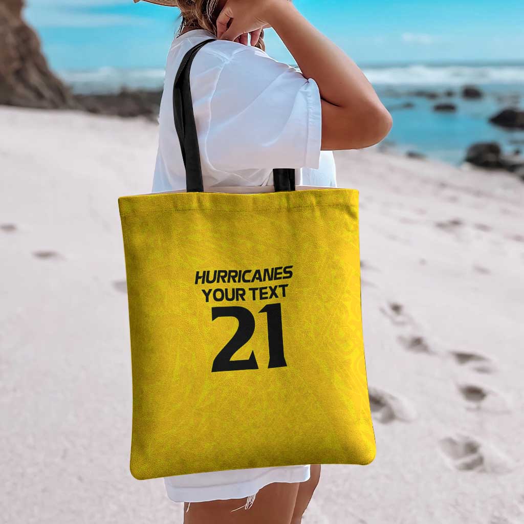 New Zealand Rugby Pacific Custom Tote Bag Hau Awhiowhio Maori Tribal Tattoo - Polynesian Pride