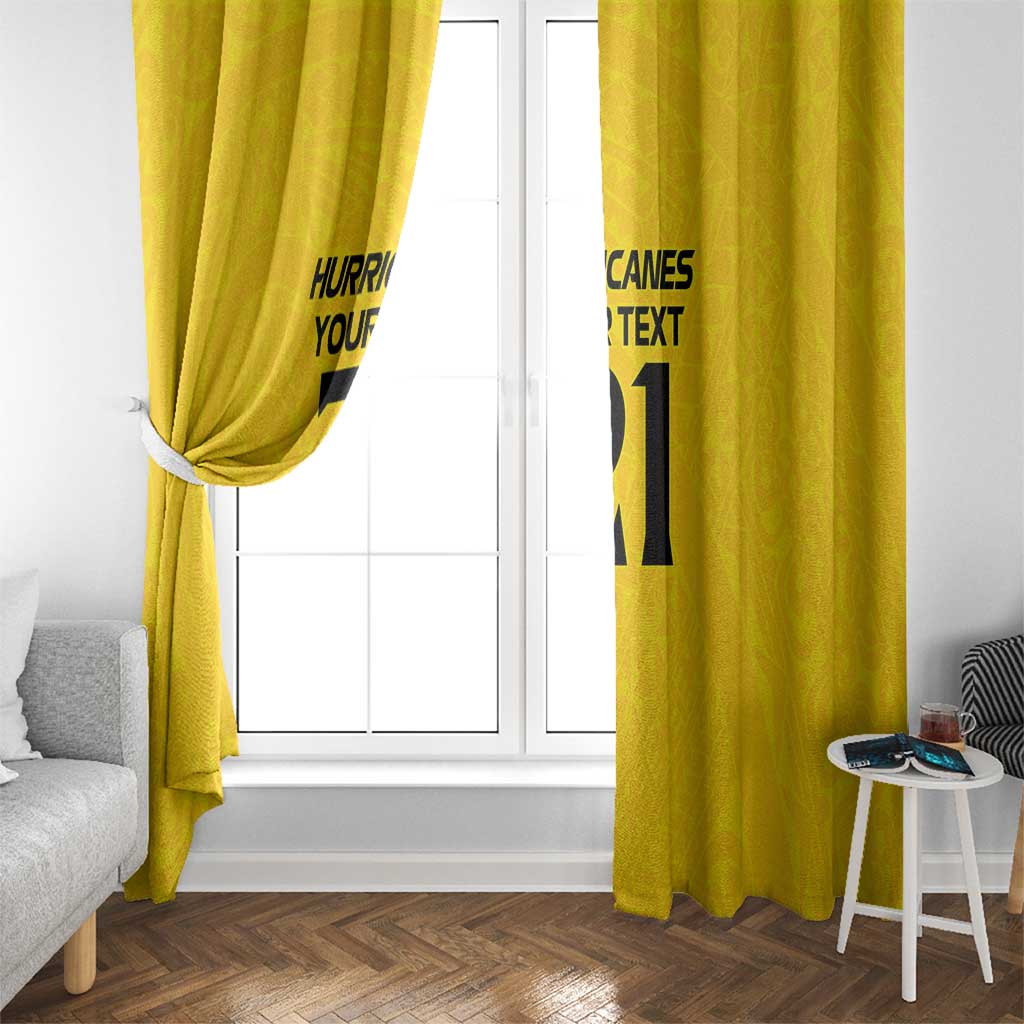 New Zealand Rugby Pacific Custom Window Curtain Hau Awhiowhio Maori Tribal Tattoo LT9 - Polynesian Pride