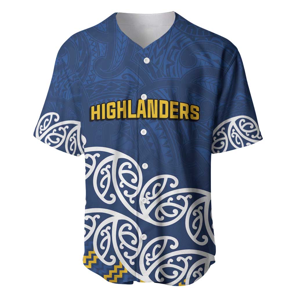 New Zealand Rugby Pacific Custom Baseball Jersey Kahupeka Maori Kowhaiwhai Pattern