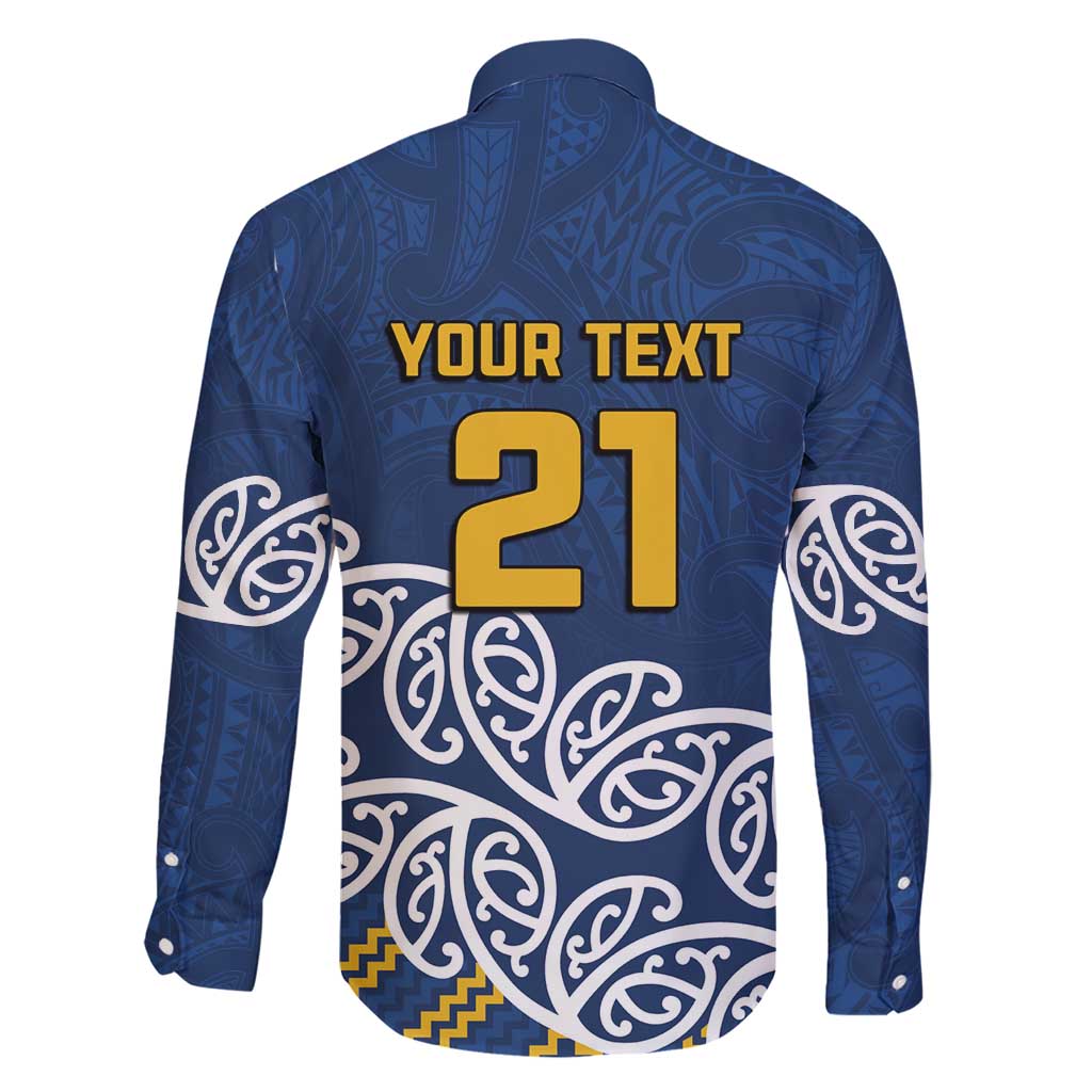 New Zealand Rugby Pacific Custom Family Matching Short Sleeve Bodycon Dress and Hawaiian Shirt Kahupeka Maori Kowhaiwhai Pattern