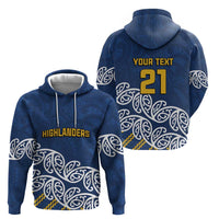 New Zealand Rugby Pacific Custom Zip Hoodie Kahupeka Maori Kowhaiwhai Pattern