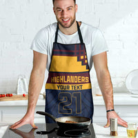 New Zealand Rugby Pacific Custom Apron Kahupeka Retro 2025 Taniko Motif - Polynesian Pride