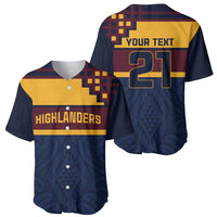 New Zealand Rugby Pacific Custom Baseball Jersey Kahupeka Retro 2025 Taniko Motif