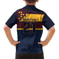 New Zealand Rugby Pacific Custom Family Matching Long Sleeve Bodycon Dress and Hawaiian Shirt Kahupeka Retro 2025 Taniko Motif