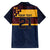 New Zealand Rugby Pacific Custom Family Matching Off The Shoulder Long Sleeve Dress and Hawaiian Shirt Kahupeka Retro 2025 Taniko Motif