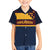 New Zealand Rugby Pacific Custom Family Matching Off The Shoulder Long Sleeve Dress and Hawaiian Shirt Kahupeka Retro 2025 Taniko Motif