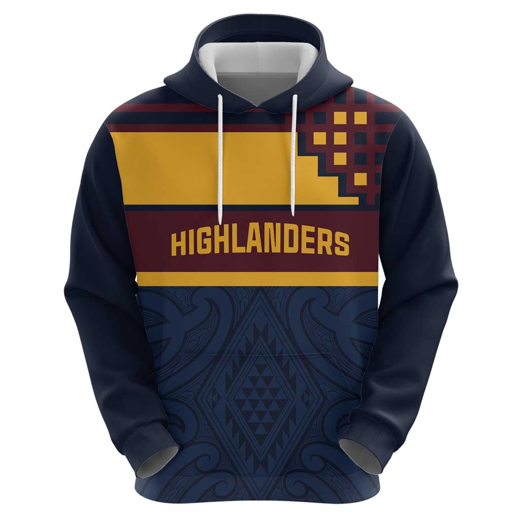 New Zealand Rugby Pacific Custom Zip Hoodie Kahupeka Retro 2025 Taniko Motif LT9 - Polynesian Pride