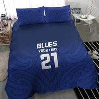 New Zealand Rugby Pacific Custom Bedding Set Kahurangi Auckland All Blue