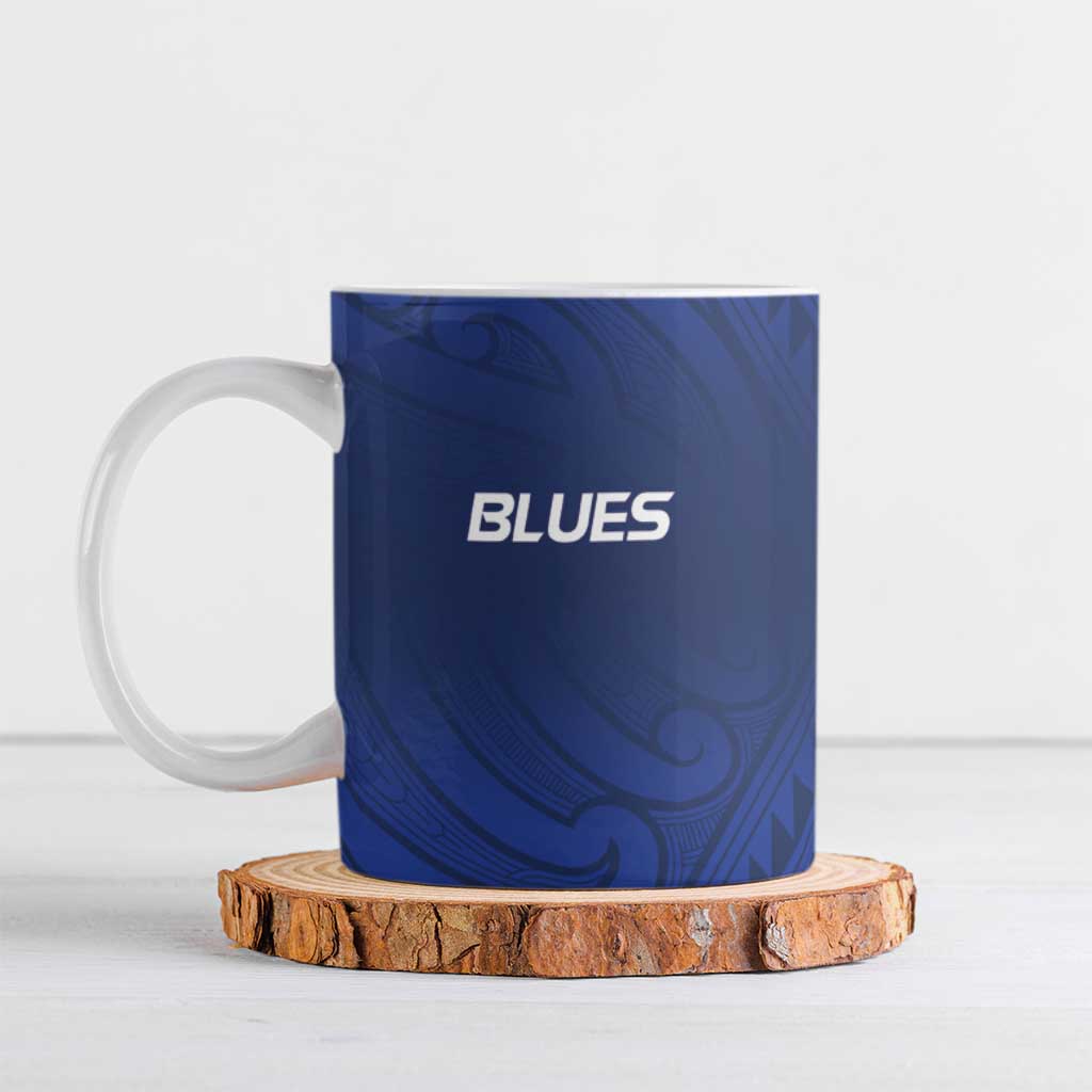 New Zealand Rugby Pacific Custom Ceramic Mug Kahurangi Auckland All Blue - Polynesian Pride
