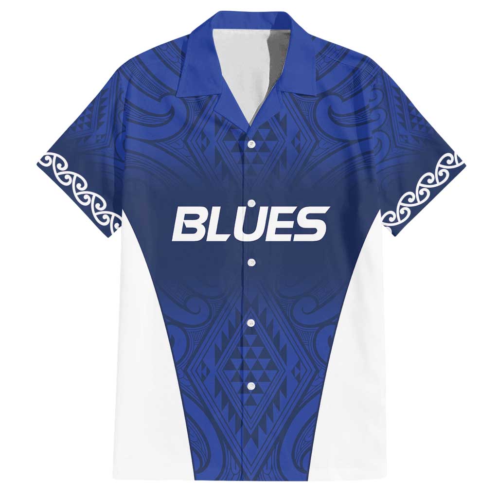 New Zealand Rugby Pacific Custom Family Matching Puletasi and Hawaiian Shirt Kahurangi Auckland All Blue