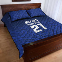 New Zealand Rugby Pacific Custom Quilt Bed Set Kahurangi Auckland All Blue