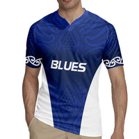 New Zealand Rugby Pacific Custom Rugby Jersey Kahurangi Auckland All Blue LT9 - Polynesian Pride