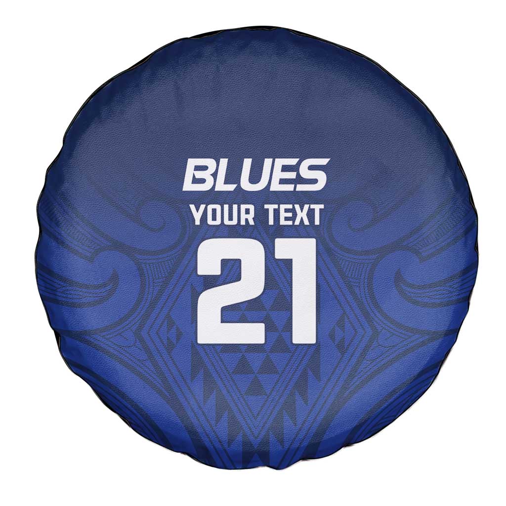 New Zealand Rugby Pacific Custom Spare Tire Cover Kahurangi Auckland All Blue